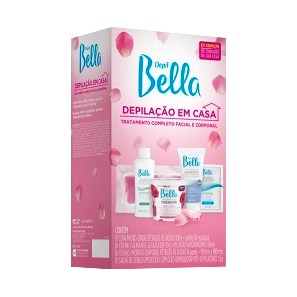 Depil Bella Kit Depilacao em Casa