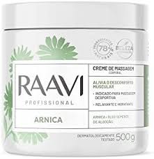 Raavi Creme Massagem Arnica 500g