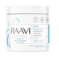 Raavi Neutro Creme Massagem 500g