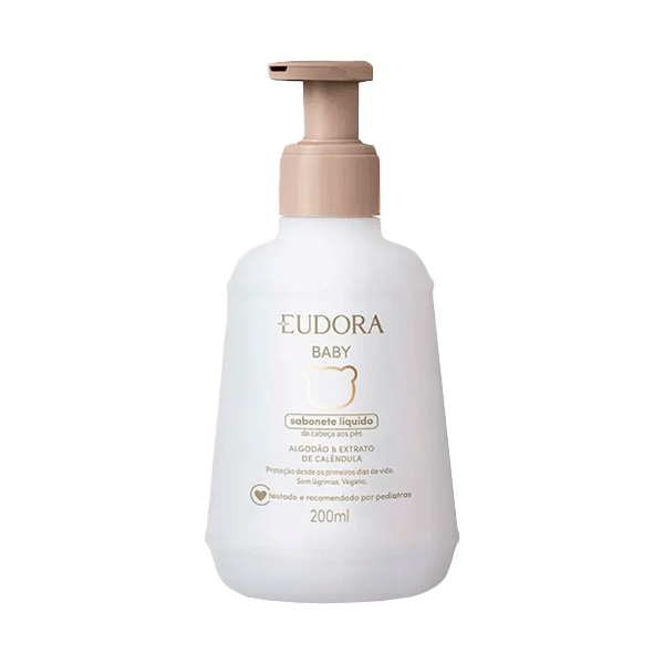Eudora Baby Sabonete Liquido Cabeça aos Pés 200ml