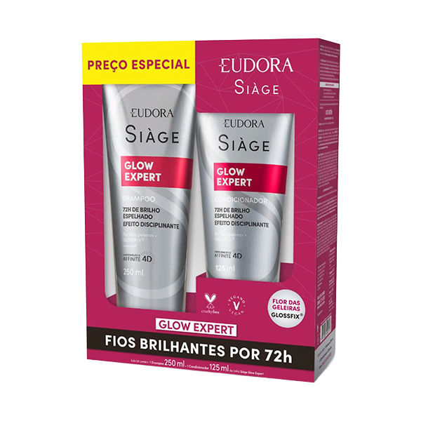 Eudora Siage Kit Shampoo 250ml + Condicionador 125ml