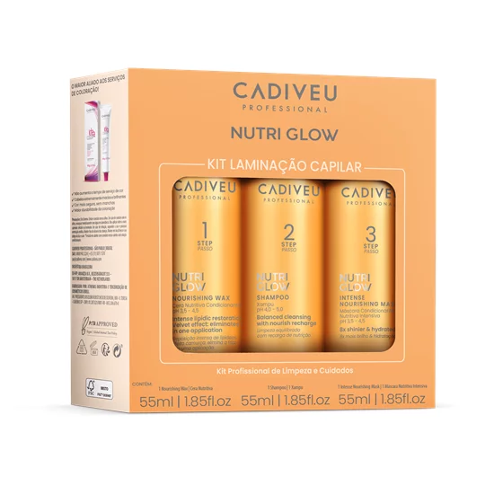 Cadiveu Nutri Glow Kit Laminação Capilar