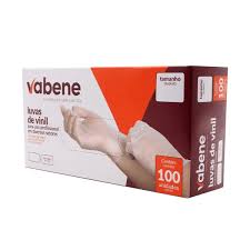 Vabene Luvas Vinil com Po C/100