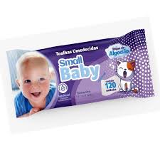 Small Baby Toalha Umedecida C/120 Un