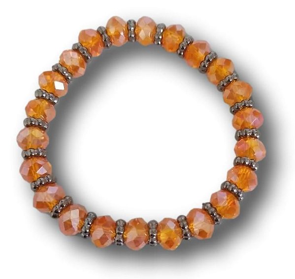 Pulseira Feminina Cristal Tcheco Facetado Ref. 1350