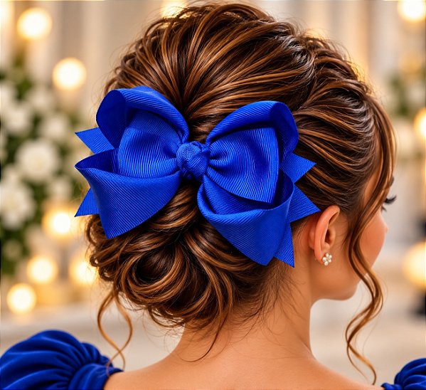 Laço Belli Azul Royal