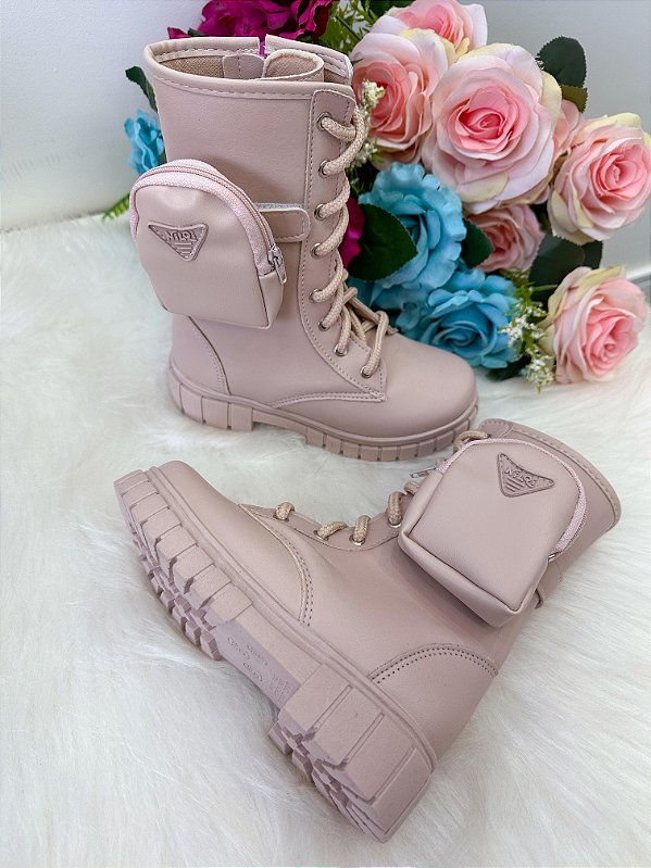 Bota Nilqi Vivi Rose Bolsinha