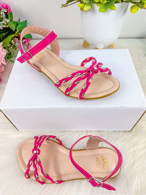 Sandália Princesa Belli Mel Pink