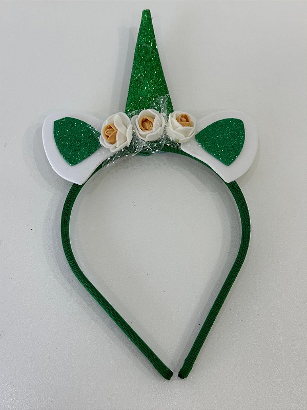 Tiara Belli Unicornio Verde