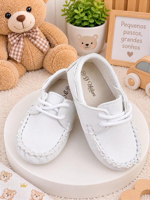 Calçado Mocassim D Milan Branco