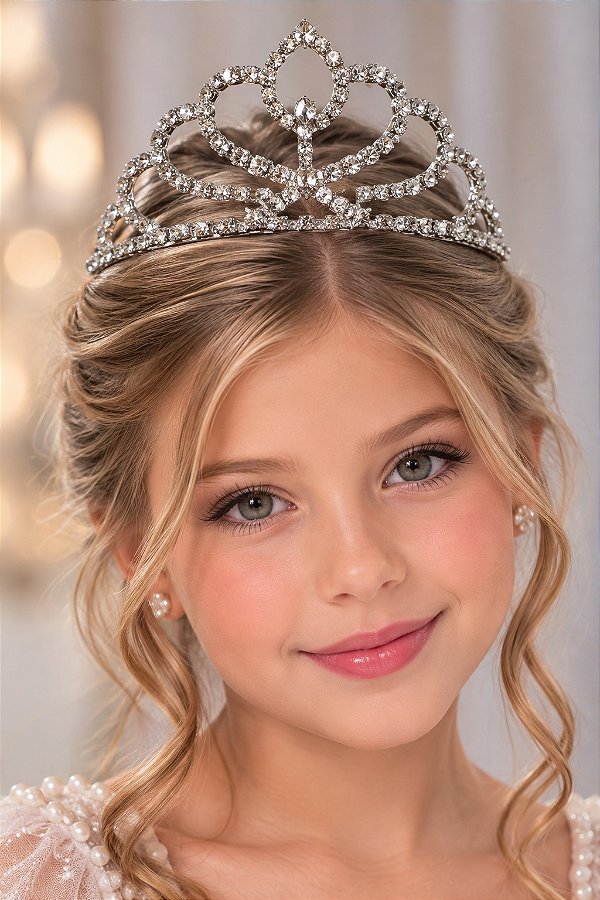 Coroa Belli Strass Prata Ayla/Aila