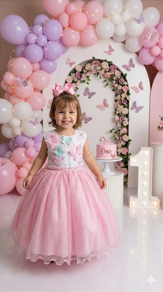 Vestido Marie Jardim Encantado Juliana