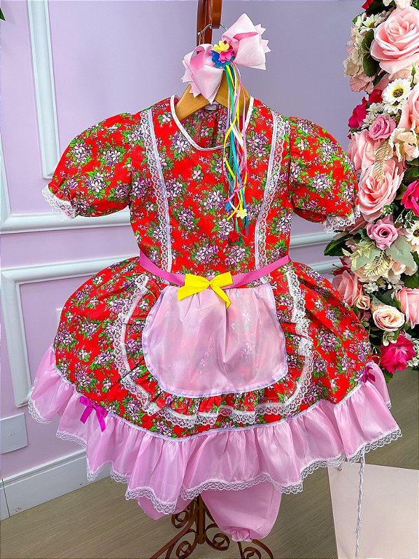 Vestido Junino Poliana
