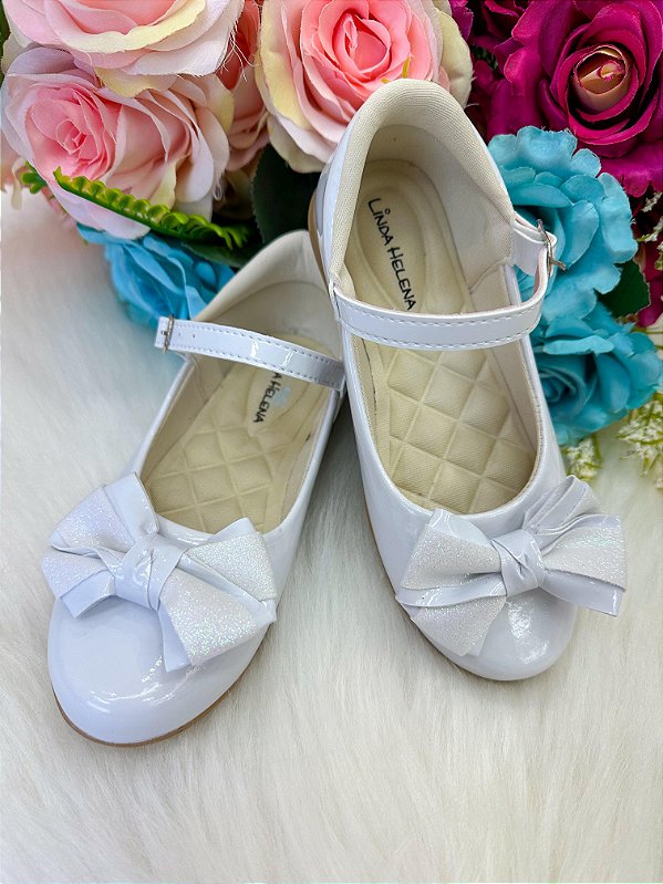 Sapatilha Flor Di Mila Fashion Branca