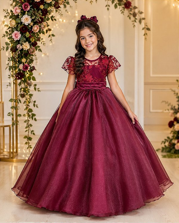 Vestido Giovanella/Giovanela Mariza Longo Marsala