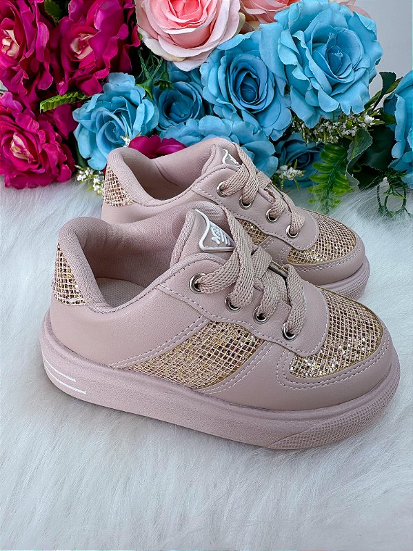 Tênis Nilqi Fashion Rose