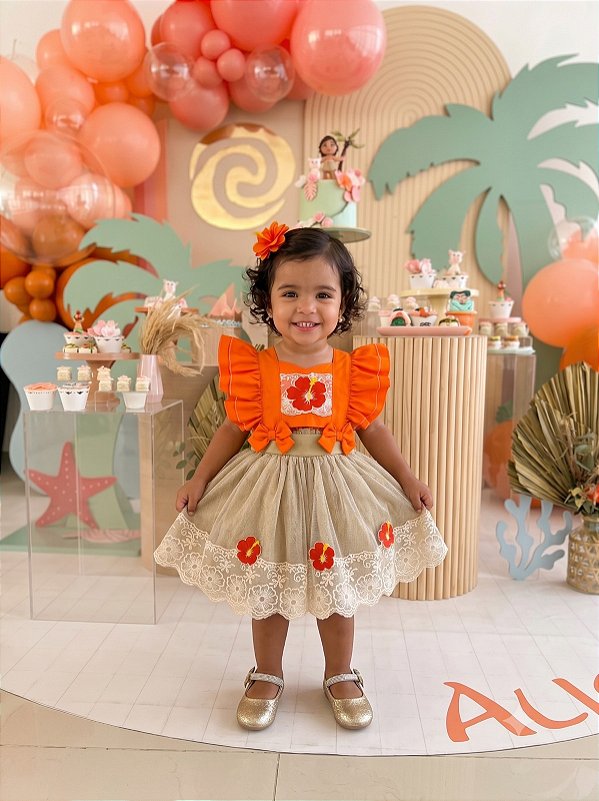 Romper/Vestido Princesa Belli Princesa Praiana