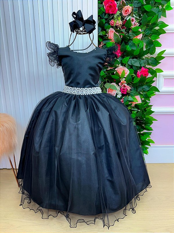 Vestido Marie Longo Amanda Preto