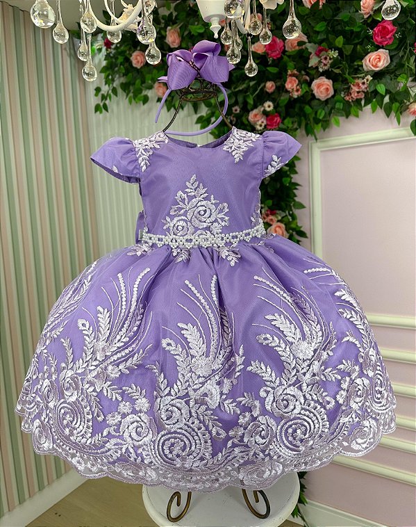 Vestido Marie Realeza Mari Lilas