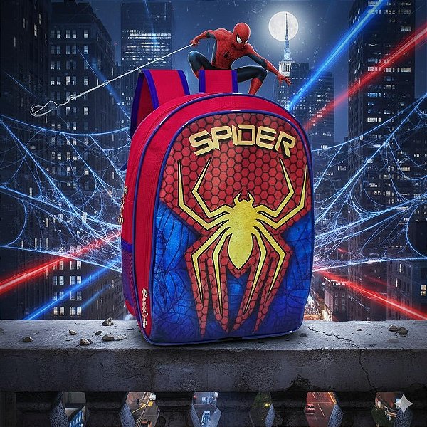 Mochila de Costas Homem Aranha
