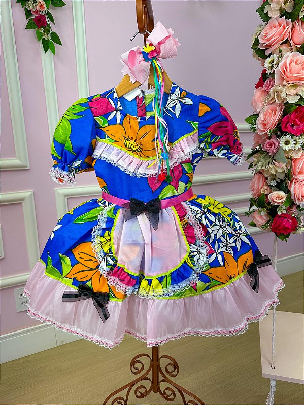 Vestido Junino Sem Short Andreia
