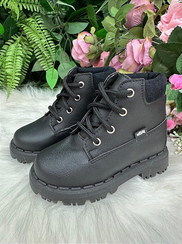 Bota/Coturno Masculina Nilqi Preto