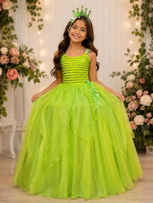 Fantasia Princesa Belli Longa Princesa Verde