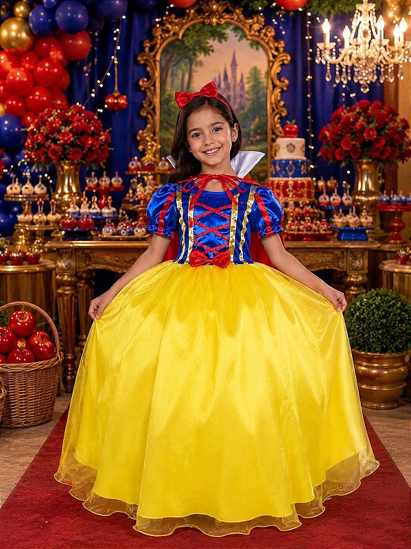 Fantasia Princesa Belli Longa Princesa Maça