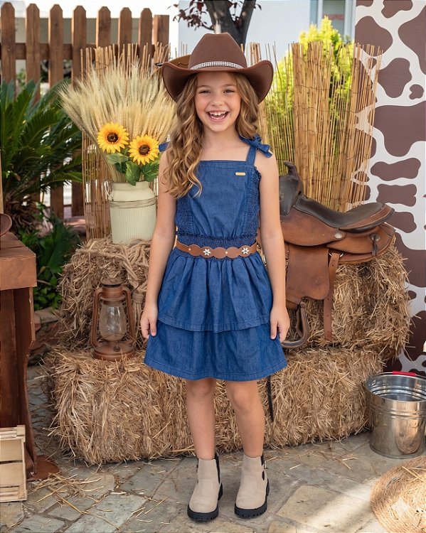 Vestido Blogueirinha Hermione Jeans