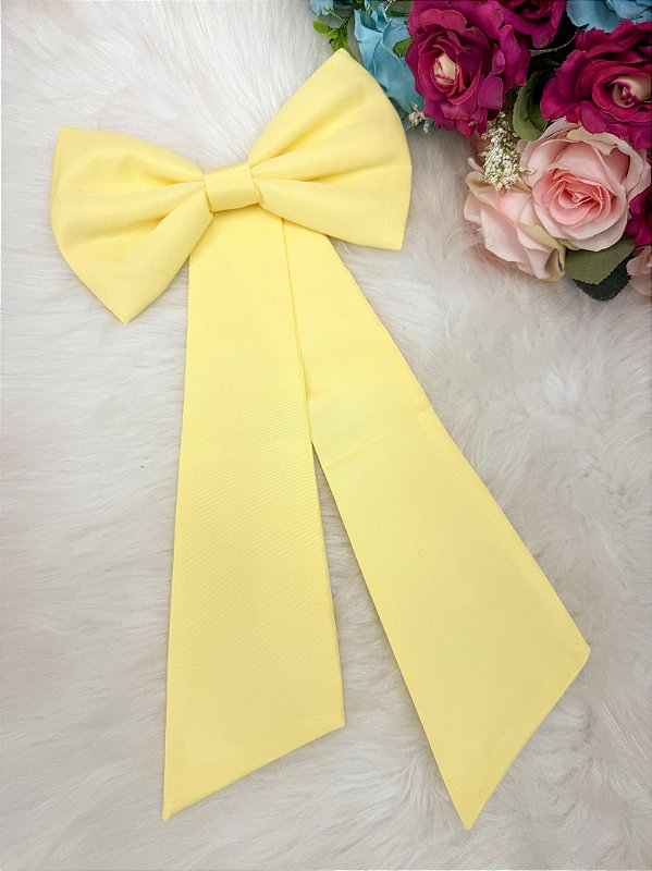 Laço Opcional / Faixa Do Vestido Selena Amarelo