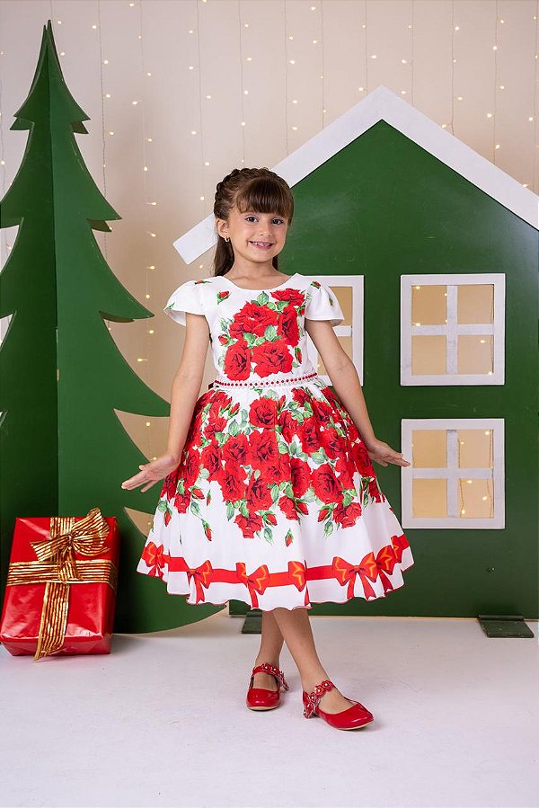 Vestido Marie Rubi Natalino - Natal