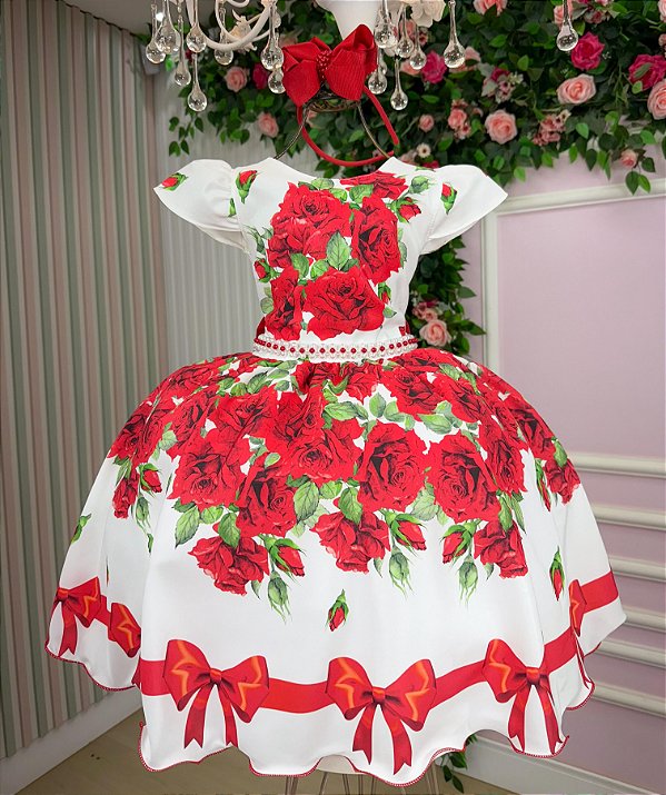 Vestido Marie Rubi Natalino - Natal