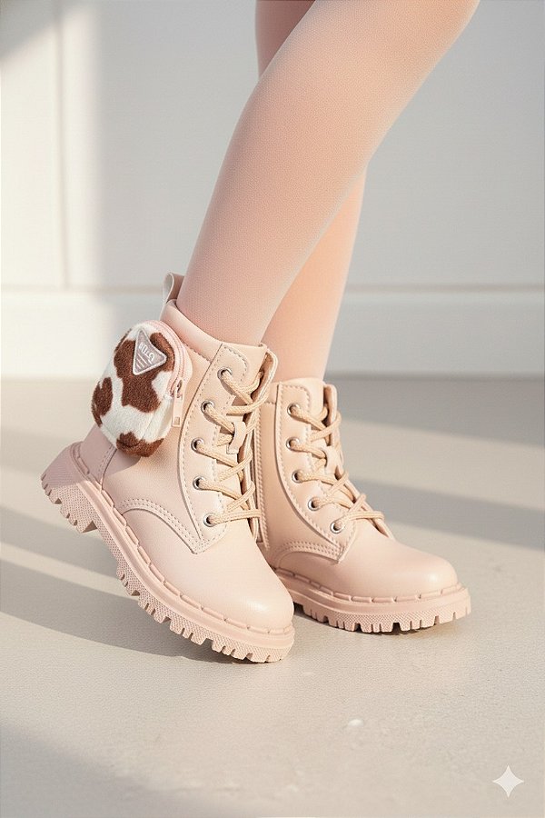 Bota\Coturno Nilqi Mimosa Rose