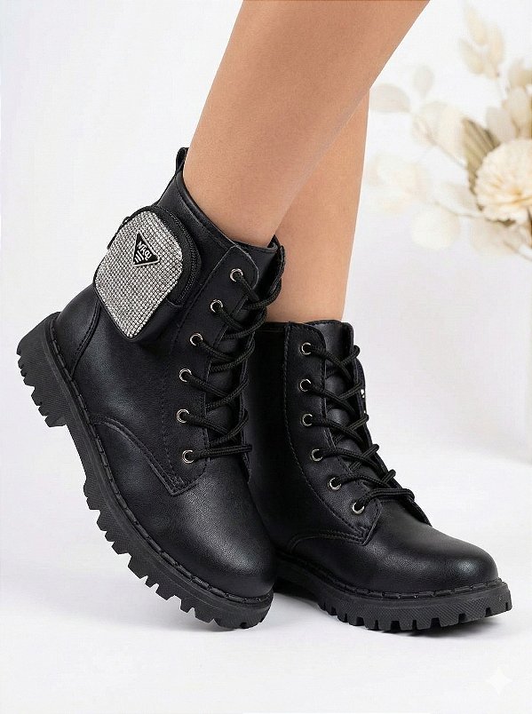 Bota\Coturno Nilqi Lais Preto