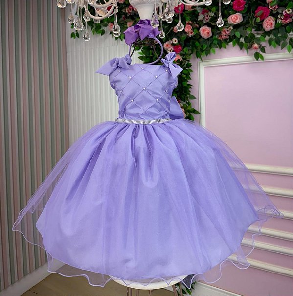 Vestido Marie Mariely Lilas