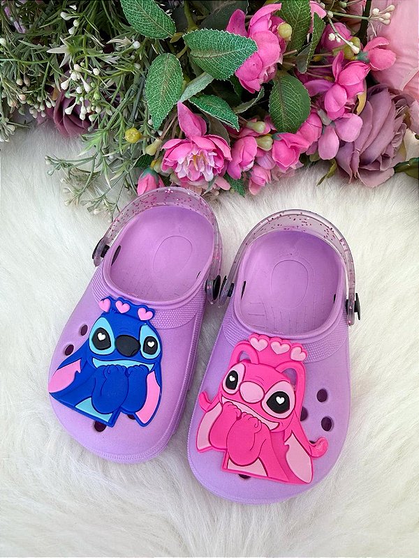 Babuche StarPink Stitch e Angel