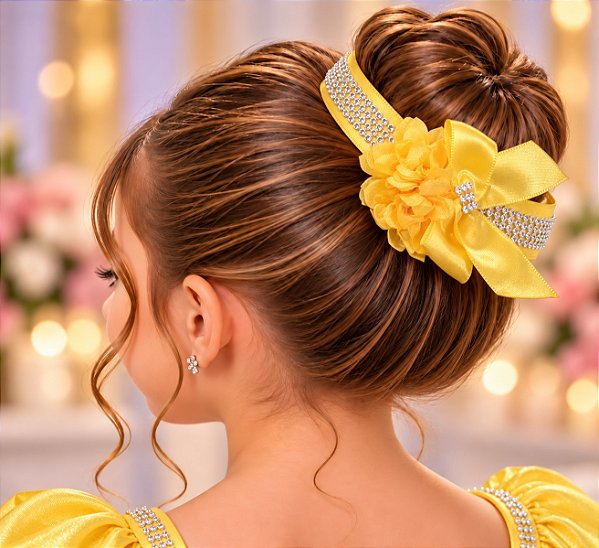 Porta Coque Belli Luna Amarelo