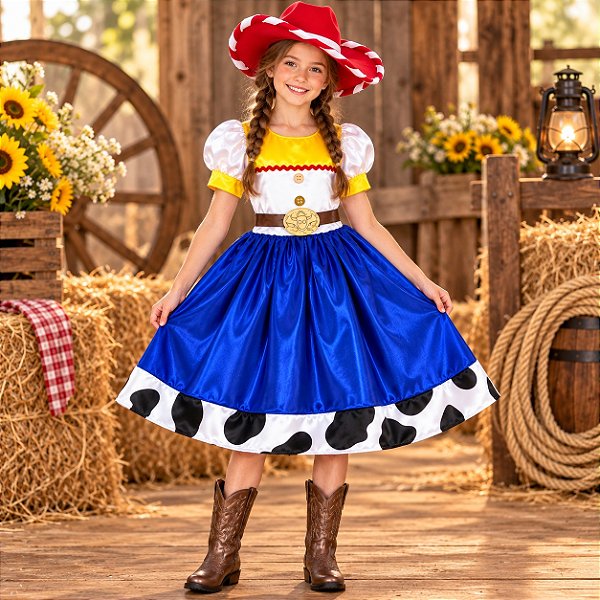 Fantasia Princesa Belli Vaqueira Valente