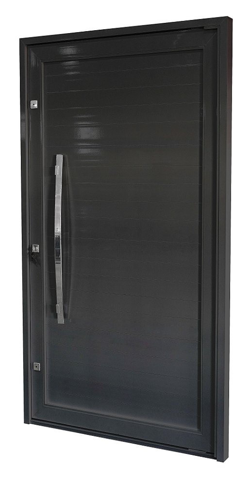 PORTA PIVOTANTE PRETA SEM FRISO COD. 5042
