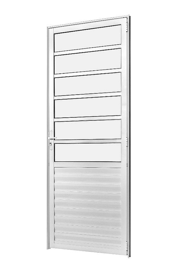 PORTA VENEZIANA MISTA BRANCA COD. 3064