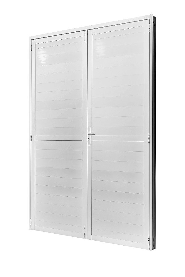 PORTA BALCÃO BRANCA DE GIRO LAMBRI 2 FOLHAS COD. 3462