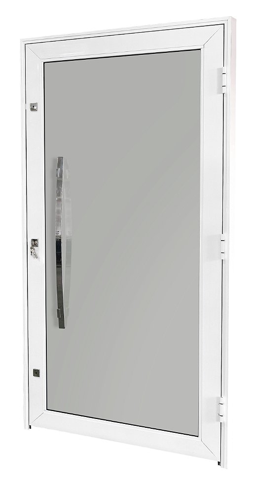 PORTA GOLD BRANCA COM VIDRO INTEIRO COD. 5056