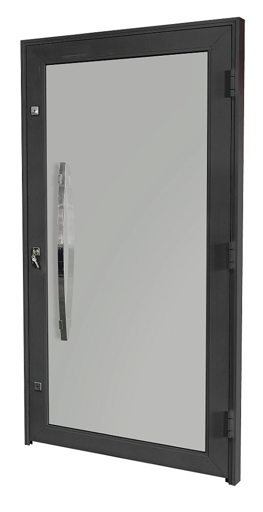 PORTA GOLD PRETA COM VIDRO INTEIRO COD. 5060
