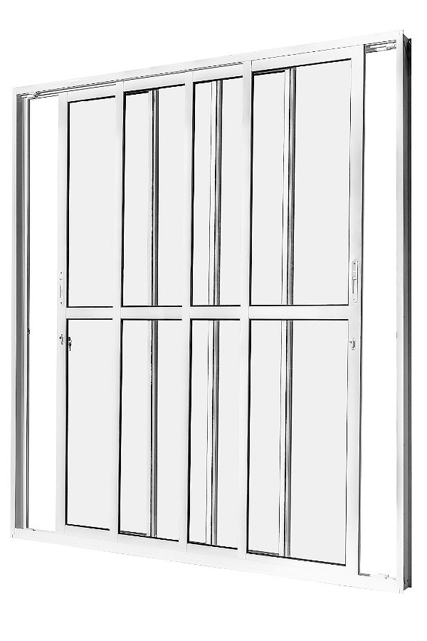 PORTA SACADA BRANCA COM 4 FOLHAS MÓVEIS COD. 1048
