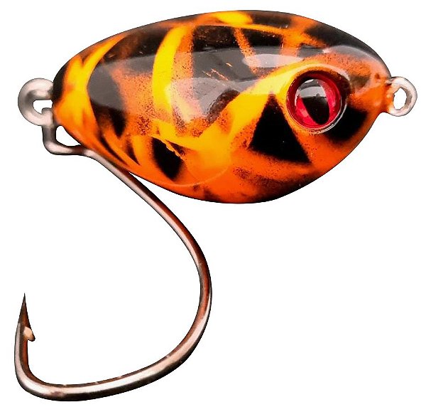 Isca Artificial Strey Vibora 5 cm 11 gr Cor 3270 Camuflada Laranja