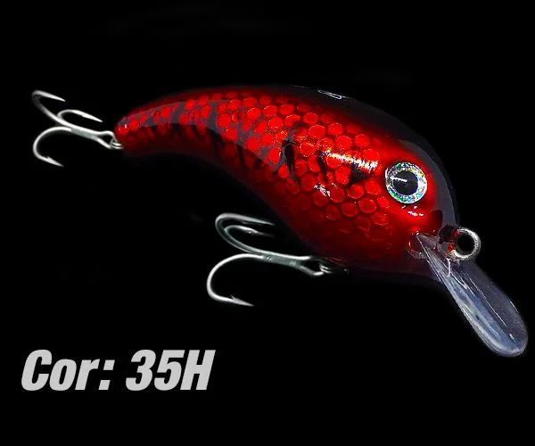 Isca Artificial Gorducha 7,5 cm 14 gr Cor 35 Holografica