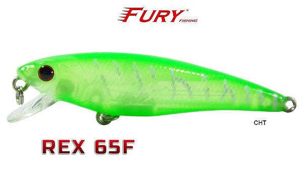 Isca Artificial Fury Rex 65F 5,5 gr Cor CHT
