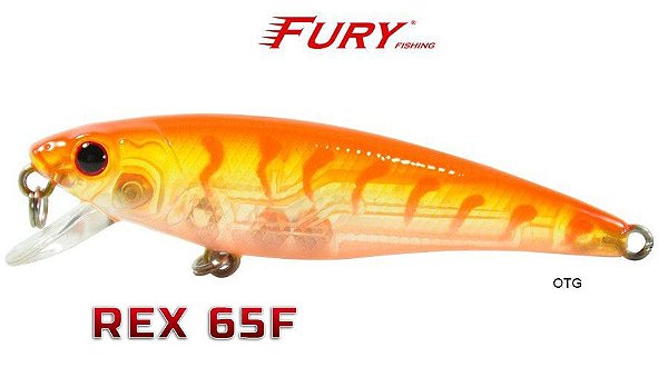 Isca Artificial Fury Rex 65F 5,5 gr Cor OTG