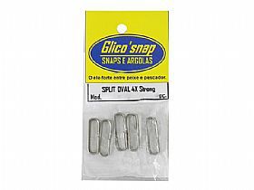 Split Glico Oval 4X Strong pc com 5 unidades