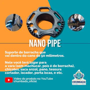 Nano Pipe Borracha Cano